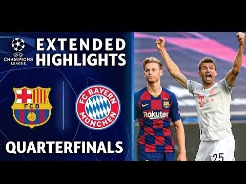 Barcelona vs. Bayern Munich | Champions League Quarterfinal Highlights | UCL on CBS Sports
