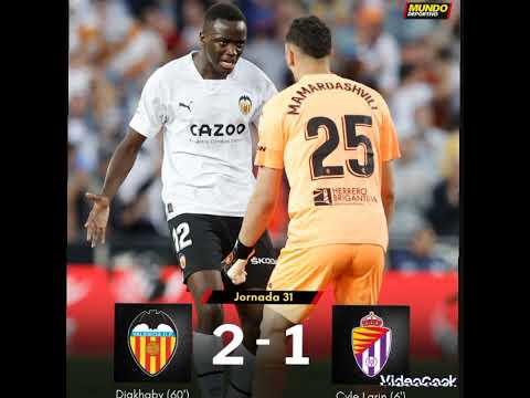 Valencia 2=1 Valladolid/ Narración de Cadena Cope/ Golazo de Javi Guerra/ LALIGA