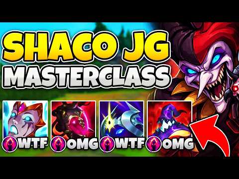 Pink Ward Shaco puts on a MASTER CLASS on how to Shaco jungle