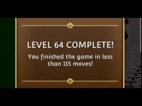 Level 64 "A Journey Into The 20's" Triple Dot Solitaire Journey - YouTube