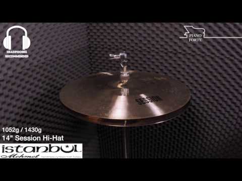 Istanbul Mehmet Session 13" Hihat Cymbals. Authorized Dealer. Free Shipping image 2