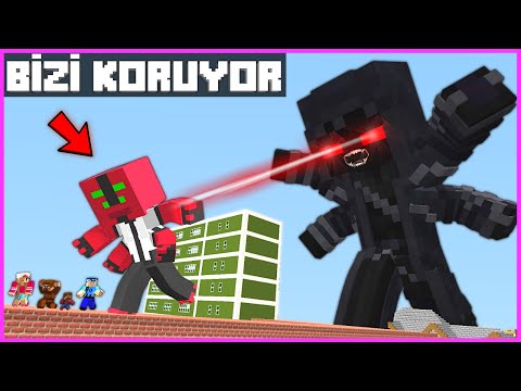 KORKUNÇ BÜYÜCÜ MUTANT OLDU BİZE SALDIRIYOR! 😱 - Minecraft