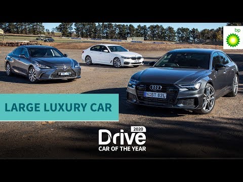 2020 Best Large Luxury Car: Audi A6, Lexus ES, BMW 5-series, | 2020 Drive Car of the Year