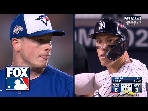 Yankee Stadium ERUPTS after Aaron Judge's three-run homer vs. Blue Jays 🤯 MLB on FOX