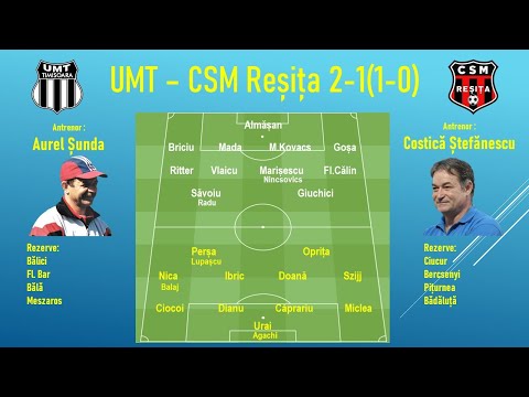 UMT - CSM Resita 2-1 (1-0) Etapa a-28-a,  12.05.2001 Campionat Divizia B 2000-2001