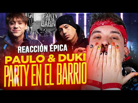 KAPO 013 REACCIONA A PARTY EN EL BARRIO DE DUKI Y PAULO LONDRA 🥰🥰🥰
