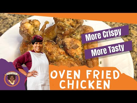 Oven Fried Chicken Recipe- How do you get it crispy in the oven?