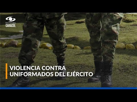 Prendieron fuego a dos uniformados del Ejército en Villagarzón, Putumayo: esto se sabe