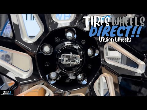 Vision Spyder 361 20x9 5x139.7 +12 Offset in Gloss Black Milled Spokes Part#361-2985GBMS12