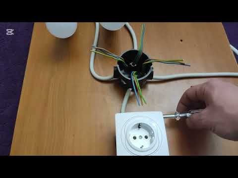 Serijski prekidač-bez razvodne kutije-elektro instalacije-najjednostavniji način spajanja