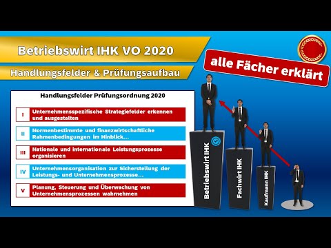 Betriebswirt IHK VO 2020 - 👨🏼‍🎓 EINFACH ERKLÄRT 👩🏼‍🎓