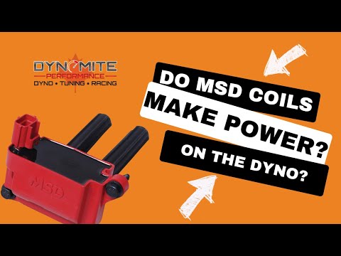 MSD Blaster Coils Horsepower Gain on a Dodge Charger Hemi - Dyno Results