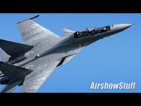 Amazing Maneuverability! Su-30 Flanker Demo - LIMA 2025