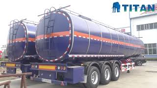 Titan Stainless Steel Tanker Trailers for Sale cisterna de combustible nueva | Imagen 4 - Autoline