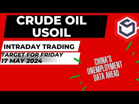 Crude Oil Trading | Crude Oil Prediction for Today Friday 17 May 2024 with TARGET
