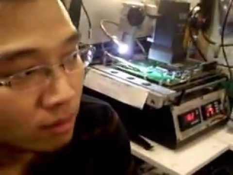 PS3 YLOD Repair - Tekken 6 Arcade Board - Massive Heatsink@xCubicle Hackerspace