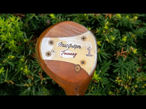 1985 MacGregor 693 Tourney Custom Persimmon Driver - The Vintage Golfer