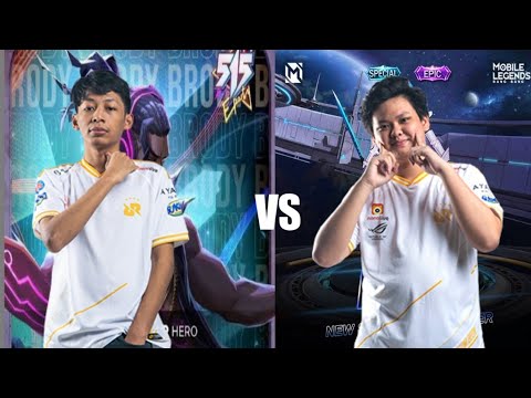 RRQ BLESS VS RRQ ALBERTTT DAN EVOS FANNY!! SESAMA ADU MEKANIK NIH