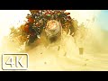 Transformers 2 - Giant Devastator destroys the pyramid (all scenes) [4K]