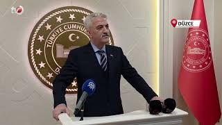 Düzce Valisi Mehmet Makas Görevine Başladı