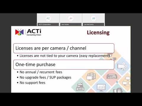 Webinar: ACTi NVR 3 Overview 20200326