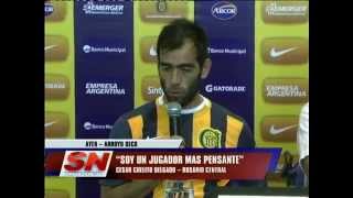 preview picture of video 'Cesar Delgado   Rosario Central'