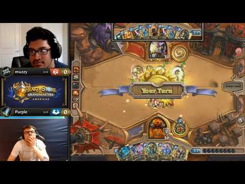 muzzy vs Purple - Hearthstone Grandmasters Americas S2 2019 - Week 4