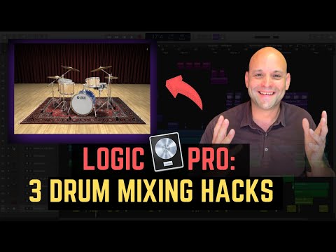 3 effektive DRUM MIXING HACKS ✅ in Logic Pro X  (Tutorial deutsch)