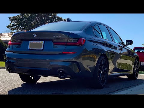 Thumbnail for 2019 BMW 330i G20 M Sport Cold Start Exhaust Sound | 1 Minute Warm Up, 3 Revs and POPS by Video c, BMW, Video ca, video, Car, vide