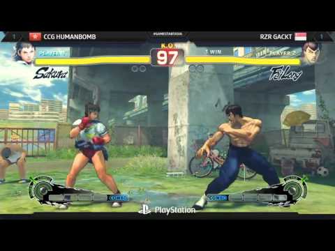 Saigon Cup 2015 - Top 8, HumanBomb (Sakura) vs Gackt (Fei Long)
