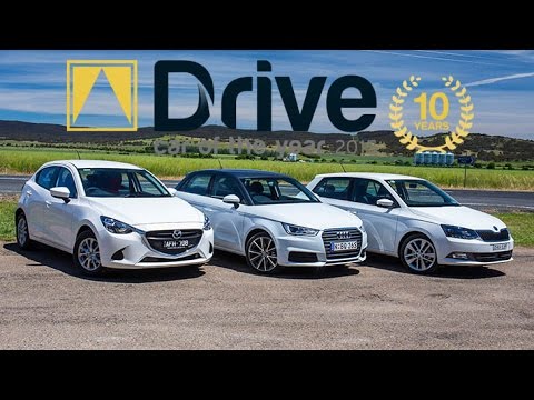 Mazda2 Maxx v Skoda Fabia v Audi A1 | 2015 Drive Car of the Year