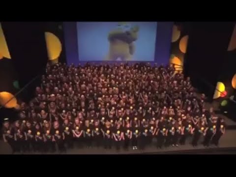2012 Children in need choir East Sussex full