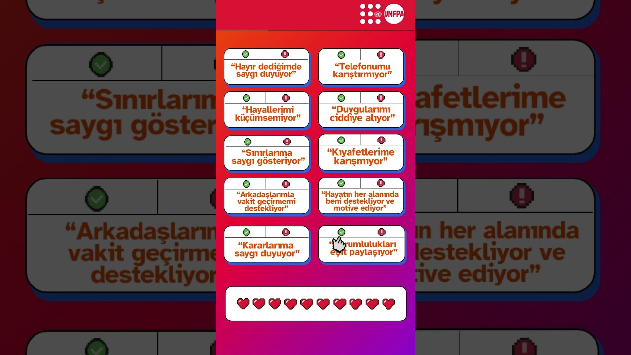 Güvenli, eşit ve güçlendirici ilişkiler🧡