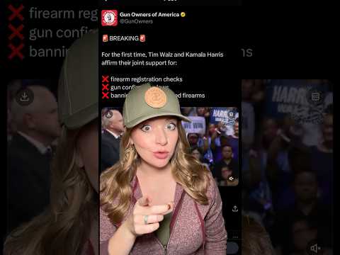 Reminder: Harris/Walz Views Have NOT Changed #2ndamendment #shortsvideo #shortsfeed #shorts Thumbnail