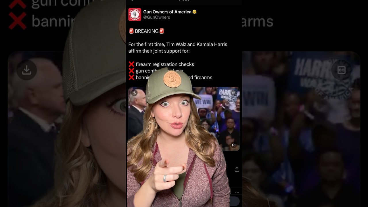 Reminder: Harris/Walz Views Have NOT Changed #2ndamendment #shortsvideo #shortsfeed #shorts