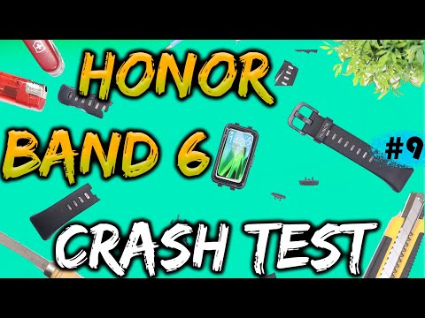 🔥🔥 Huawei (honor) band 6 CRASH TEST!!!!!!