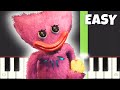 Sleep Well - EASY Piano Tutorial - Poppy Playtime Chapter 3 - CG5