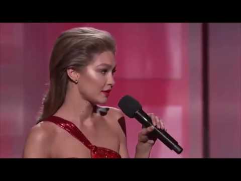 Jelena Noura - Gigi Hadid's Melania Trump Impression  AMAs 2016! Funny