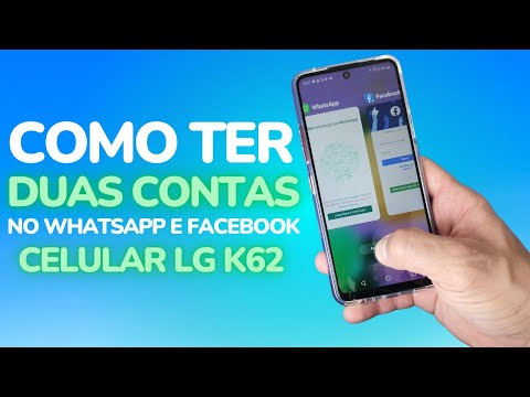 HOW TO HAVE TWO WHATSAPP AND FACEBOOK ACCOUNTS ON YOUR LG K62 CELL PHONE