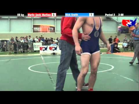 Martin (josh) Martinez vs. Nick Smith at 2013 ASICS University Nationals - FS