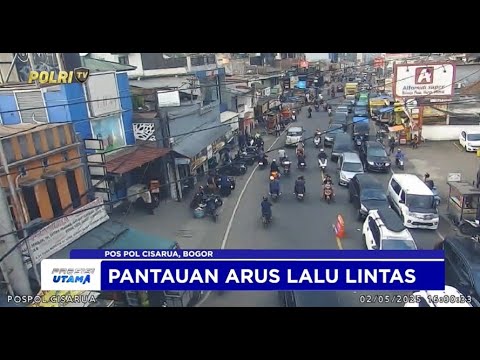NTMC POLRI - PANTAUAN ARUS LALU LINTAS SORE 02/05/25