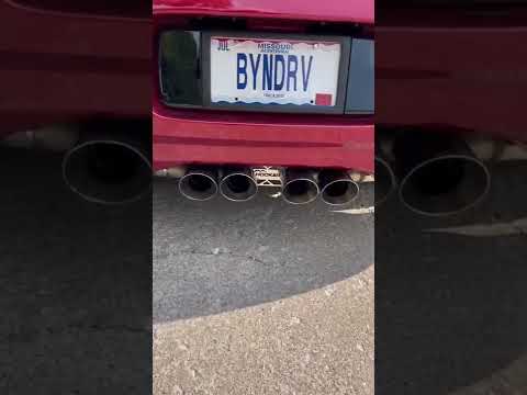 2004 Corvette Hooker Blackheart axle back