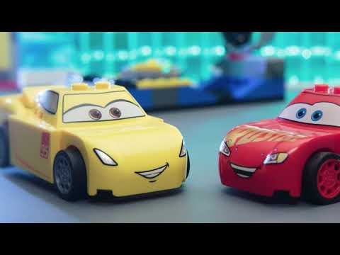"Cars 3" movie - as told by LEGO bricks | Mini Movie | LEGO® Disney•Pixar