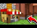 I open a Mini FOOD STALL in minecraft