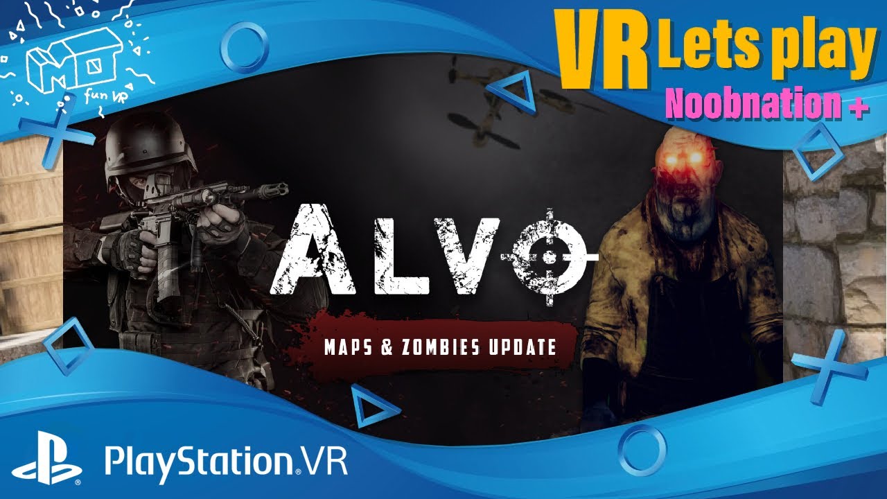 mo fun VR - ALVO / PS5 PSVR ._. neue Map & Zombies / VR lets play / deutsch / live