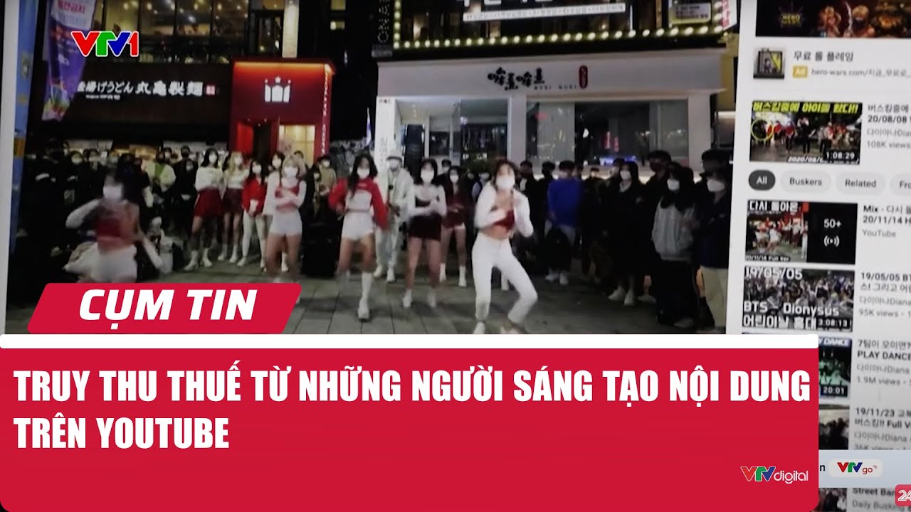 Truy thu thuế từ những người sáng tạo nội dung trên YouTube