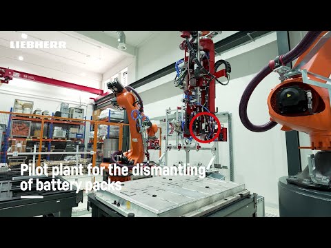 Automated disassembly of battery packs