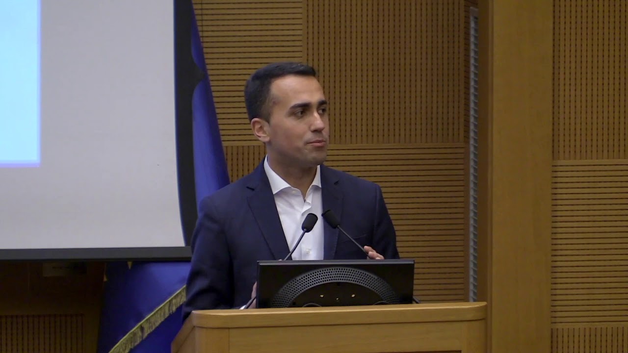Luigi Di Maio primo incontro con i Deputati alla Camera 2018