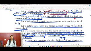 CONSTITUTIONAL LAW -  Fundamental Duties (MLC)