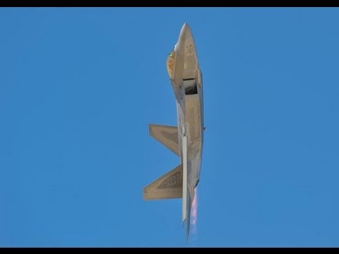 F-22 Raptor Demonstration (Friday Practice) - Flight Test Nation 2009